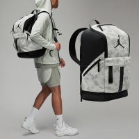 Nike 包包 Jordan Velocity 灰 黑 後背包 大容量 筆電包 運動背包 雙肩背 喬丹 JD2343015AD-001