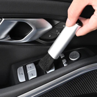 Car Accessories Cleaning brush Sticker For Ford Focus 3 2 1 Fiesta Mondeo MK4 MK 4 Transit Fusion Kuga Ranger Mustang Armrest