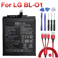 3000mAh 3.85V Battery For LG BL-O1 for LG K20 2019 / K8+ LM-X120EMW LMX120EMW LM-X120 LMX120BMW +USB cable+toolki