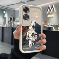 Ốp Điện Thoại, Cho OPPO A60, Chất Liệu Nhựa, Chống Sốc, Thiết Kế Hình Gấu Bão Hoà Ốp Mềm