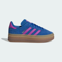 【adidas 愛迪達】Gazelle Bold W 女 運動休閒鞋 復古 厚底 舒適 百搭 藍 紫(IG4367)