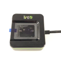 ZKTeco LIVE20R fingerprint detector authentication comparison URU4000B