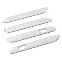 For Ford Evos 2022 Chrome ABS Car Door Panel Handle Cover Trim Frame Moldings Decoration Stickers Exterior Accessories