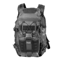 【Magforce馬蓋先】闊步者電腦背包-500D膠注黑(軍規背包 後背包 防潑水後背包 大容量後背包)