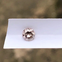 Natural diamond berlian eropa asli brown fancy light est 0,18 ct 1pcs