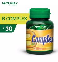 Nutrimax Nutrimax B Complex 30 Tablet Vitamin B Nutrisi Otak Sistem Saraf syaraf Neutropik Anemia Membantu Mengatasi Stress dan Depresi