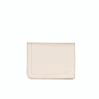 【BRAUN BUFFEL 德國小金牛】台灣總代理 娜娜 名片夾-粉筆白(BF810-141-CK)