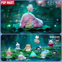 POP MART Pucky Sleeping Forest Series Blind Box Toys Guess Bag Mystery Box Mistery Caixa Action Figure Surpresa Cute Model Birth