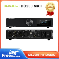 SMSL DO200 MKII MQA DAC 2x ES9068AS XMOS XU316 Audio Decoder Bluetooth5.1 DAC 5x OPA1612 OP AMP DSD512 768KHZ 32Bit Decoding