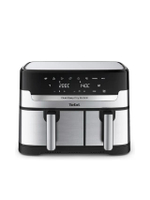 หม้อทอดไร้น้ำมัน 2 ตะกร้า สเตนเลสสตีล ขนาด 8.3 ลิตร รุ่น EY905D10 สีเทา