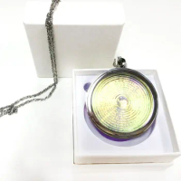 Healthy Ion Mini Pendant Energy Disc Alpha Energy Spin Pendant for Health Care