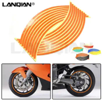 Hot Motorcycle Wheel Sticker Reflective Decals Rim Tape Car/bicycle For 125 200 390 690 990 1190 1290 SMR/SMT/SMC RC8 R