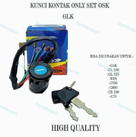 Kunci Kontak Only Set OSK GLK Kunci Jok GLK Gl 100 Gl 125 Win C700 C800 Cb 100 C70