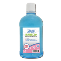 優護 清新漱口水 (750ml/瓶) 【杏一】