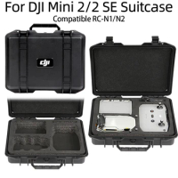 For DJI Mini 2 SE/Mini 2 Explosion Proof Box Black Suitcase For DJI Mini 2 SE/Mini 2 Storage Case Accessory