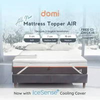 Domi Cooling Mattress Topper AIR IceSense - Topper Kasur Dingin 5 cm 180 x 200