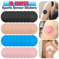 10-100PCS Sports Sensor Stickers Waterproof Freestyle Libre Plasters Anti Slip Adhesive Sensor Arm Patches for Outdoor Running