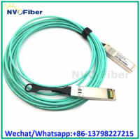 5Pcs 10G 2mtr AOC Cable - 10GBASE OM3 Active Optical SFP+ Cable, 2M, Compatible with Cisco,Huawei,MikroTik,HP,Intel,Dell Switch