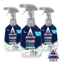 【Astonish】英國潔抑菌除汙浴廁清潔劑3瓶(750mlx3)※新舊包裝隨機出貨