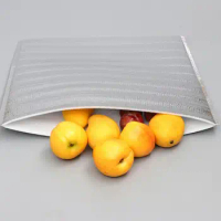 Convenient Food Thermal Bag Aluminum Foil Lunch Cooler Bag Insulated Cold Insulation Thermal Snack Pouch Cold Insulation