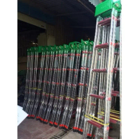 Thang Nhôm ,Thang Inox Chữ A Gấp Gọn ,Thang Gấp Gọn Dầy Bền Chắc Thang Chuẩ n bền Độ Dài 1.5(mở ra 3