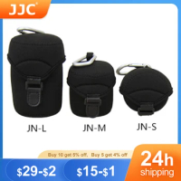 JJC Deluxe Neoprene Lens Case Lens Pouch Bag for Canon EF-M 18-150mm 18-55mm 55-200mm Sony E 10-18mm Nikon Mirrorless Camera