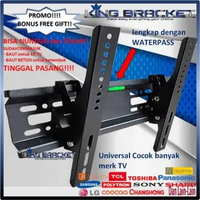 Bracket Tv LED LCD 32" s/d 55" inch LEBIH TEBAL!! Universal 55 50 43 42 40 32 24 21 inchi IMPORT QUA