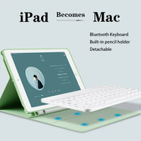 For iPad Air 4 Keyboard Case Air 5 2022 iPad Pro 11 12.9 Case 2021 iPad 10.2 Case 7 8 9 10th Generation Funda 9.7 Pencil Holder