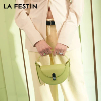 LA FESTIN 2023 New Designer Women's Bags Handheld Shoulder Bag Women's Fashion Messenger Chain Bag