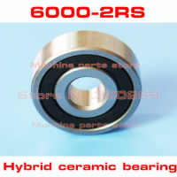 Radial 6000RS S6000 2RS 10*26*8 10x26x8Mm Stainless Steel Hybrid Ceramic Ball Bearing Si3N4 Bike Hub Part