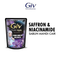 GIV Body Wash 60ml Pouch Refill | Perfumed Beauty Body Wash | White Skincare Bodywash | Sabun Mandi
