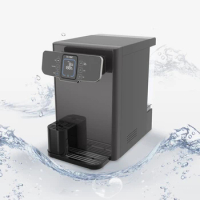 Household alkaline instant hot cold reverse osmosis water purifier countertop Ro compressor cooling water Dispenser