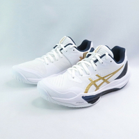 ASICS 1052A075102 SKY ELITE FF 3 女款 排羽球鞋 白x金【iSport愛運動】