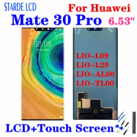 Original 6.53" For Huawei Mate 30 Pro 5G LIO-L09 L29 AL00 TL00 LCD Display With Frame Touch Screen Digitizer Assembly LCD