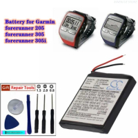 GPS Running Watch Battery 3.7V/700mAh 361-00026-00 for Garmin Forerunner 205, 305, 305i
