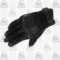 Sarung Tangan Kulit Komine GK-2563 Ce Protect Leather Classic Gloves BLACK L