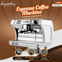 Mesin Kopi Espresso Machine Ferrati Ferro FCM 3101 + Barista Tools