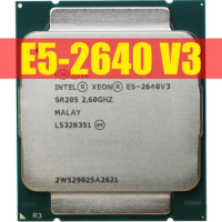 Xeon E5 2640 V3 Processor SR205 2.6Ghz LGA 2011-3 CPU X99 DDR4 D4 Mainboard Platform For kit xeon