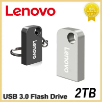 Lenovo Metal 2TB USB Disk Flash Drive USB 3.0การถ่ายโอนไฟล์ความเร็วสูง2TB อุปกรณ์เก็บข้อมูลกันน้ำความจุขนาดใหญ่ U Disk