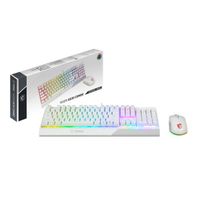 MSI 微星 VIGOR GK30 Combo WHITE 電競鍵盤滑鼠組(白色)
