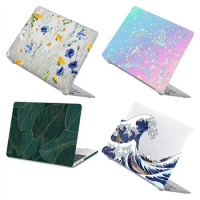 Leaf Flowers for Apple Pro 14 Inch 2021 2023 Cover for Macbook Air M2 Case 2022 Shell for Macbook Pro 13 M1 2020 Matte A2681