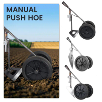 {UTUC} Household Hand-Pushed Hoe, Hoe, Hoe, Wheeled Hoe, Weeder, Garden Hoe, Micro Tillage Machine, 