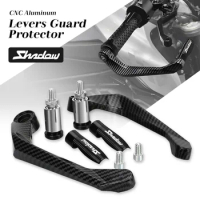 For Honda Shadow Aero 750 VT750 VT750C2 Spirit VT750RS Phantom Handlebar Grips Guards Brake Clutch Levers Handle Bar Protector