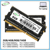 DDR3 DDR3L DDR4 4GB 8GB 16GB Latpop Memoria Ram PC3 PC3L 1333 1600Mhz PC4 2133 2400 2666Mhz SODIMM Non-ECC Notebook Memory Ram