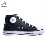 Sepatu Boot Pria Wanita Sepatu Sekolah SD SMP SMK Sepatu Casual Hitam Putih Terlaris Size 31-43