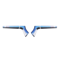 4Pcs ABS Chrome Side Rearview Mirror Strip Cover Trims Sticker for Toyota Corolla Cross 2021 2022