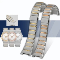 For Omega Constellation Series The New Fifth Generation Manhattan Watch Features High Quality Solid Steel Watch Strap Chain Men