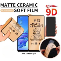 TEMPERED GLASS CERAMIC MATTE TYPE OPPO F11 PRO A12 A15 A15S A16 A54 A74 A57 A39 A57 2022 A55 A31 A8