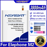 HSABAT M2 3800mAh Battery for Elephone M2 Batteries