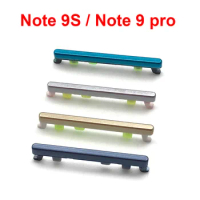 NEW For Xiaomi Redmi Note 9S 9 Pro Note 10 Pro 10s Side Power Key + Volume Button Replacement For Redmi Note 10 5G